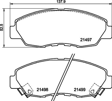 Pagid T2844 - Jarrupala, levyjarru inparts.fi