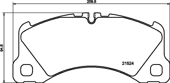 Pagid T2846 - Jarrupala, levyjarru inparts.fi