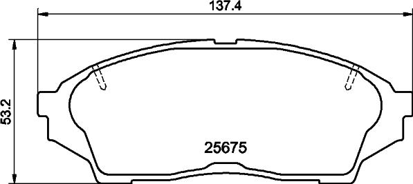 Pagid T2868 - Jarrupala, levyjarru inparts.fi