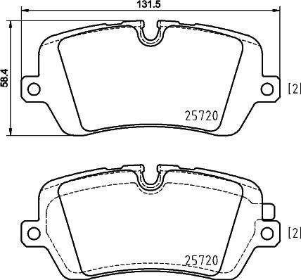 Pagid T2242 - Jarrupala, levyjarru inparts.fi