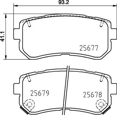 Pagid T2280 - Jarrupala, levyjarru inparts.fi