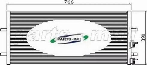 Parts-Mall PXNC2-019 - Lauhdutin, ilmastointilaite inparts.fi