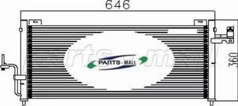 Parts-Mall PXNCH-008 - Lauhdutin, ilmastointilaite inparts.fi