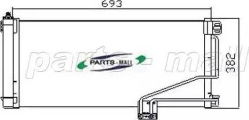 Parts-Mall PXNCR-003 - Lauhdutin, ilmastointilaite inparts.fi