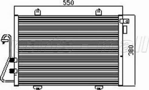 Parts-Mall PXNCX-060Y - Lauhdutin, ilmastointilaite inparts.fi