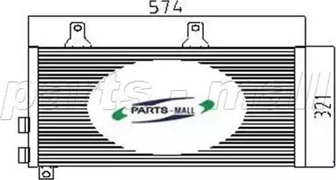 Parts-Mall PXNCX-001X - Lauhdutin, ilmastointilaite inparts.fi