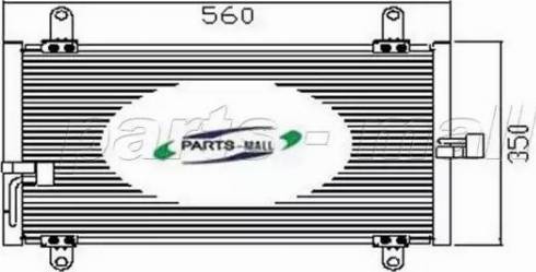 Parts-Mall PXNCX-024G - Lauhdutin, ilmastointilaite inparts.fi