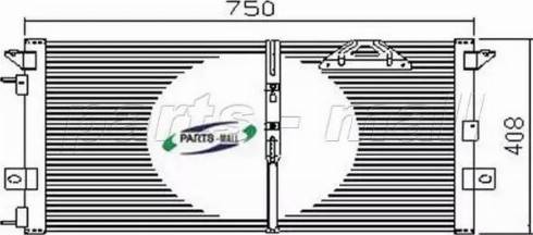 Parts-Mall PXNCY-008 - Lauhdutin, ilmastointilaite inparts.fi