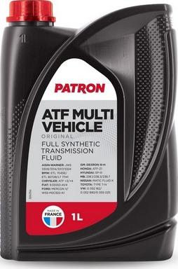 Patron 5413046800605 - Automaattivaihteistoöljy inparts.fi