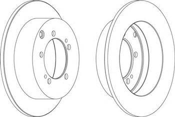 HELLA 8DD 355 111-721 - Jarrulevy inparts.fi