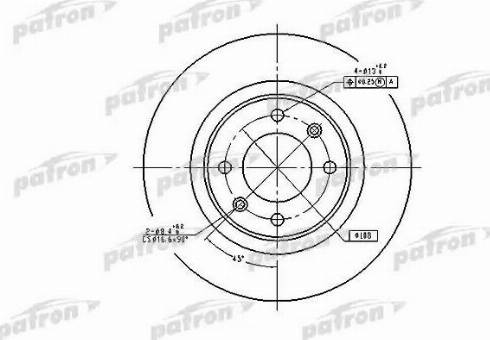 Patron PBD4215 - Jarrulevy inparts.fi