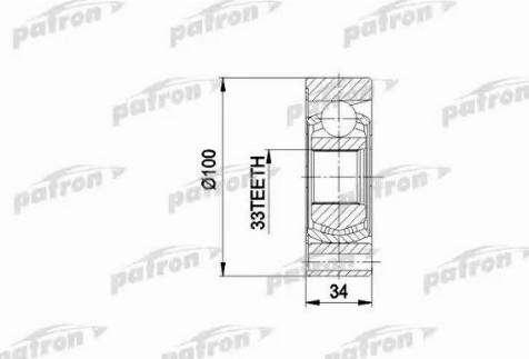 Patron PCV3010 - Nivelsarja, vetoakseli inparts.fi