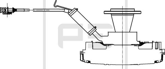 PE Automotive 030.185-00A - Kytkin, jäähdytystuuletin inparts.fi