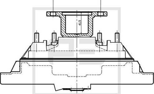 PE Automotive 030.180-00A - Kytkin, jäähdytystuuletin inparts.fi