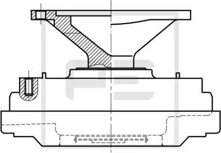 PE Automotive 020.210-00A - Kytkin, jäähdytystuuletin inparts.fi