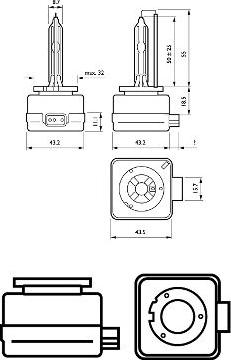 PHILIPS 85415WHV2C1 - Polttimo, kaukovalo inparts.fi