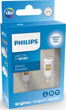 PHILIPS 11961WU60X2 - Polttimo, sisävalo inparts.fi