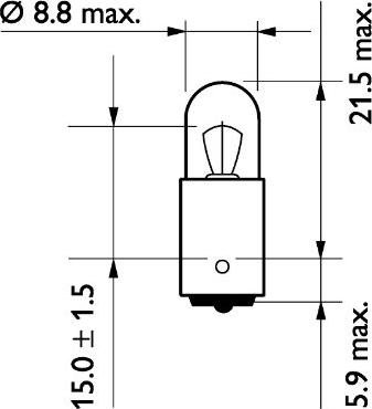 PHILIPS 13929CP - Polttimo, vilkkuvalo inparts.fi