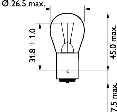 PHILIPS 13498MLCP - Polttimo, vilkkuvalo inparts.fi