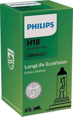 PHILIPS  12643LLC1 - Polttimo, kaukovalo inparts.fi