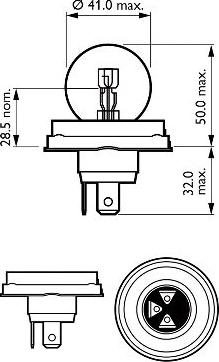 PHILIPS 12620B1 - Polttimo, kaukovalo inparts.fi