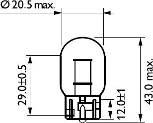 PHILIPS 12065CP - Polttimo, vilkkuvalo inparts.fi