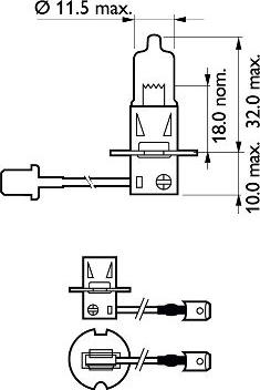 PHILIPS 12336PRB1 - Polttimo, kaukovalo inparts.fi