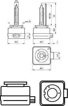 PHILIPS 42403XVC1 - Lajitelma, hehkulankapolttimot inparts.fi