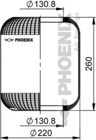Phoenix 1 E 16 - Metallipalje, ilmajousitus inparts.fi