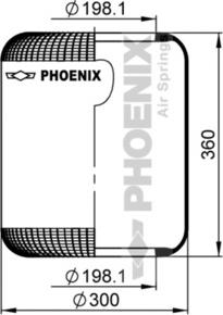 Phoenix 1 E 32 - Metallipalje, ilmajousitus inparts.fi
