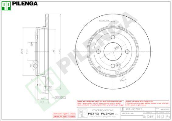 Pilenga 5542 - Jarrulevy inparts.fi