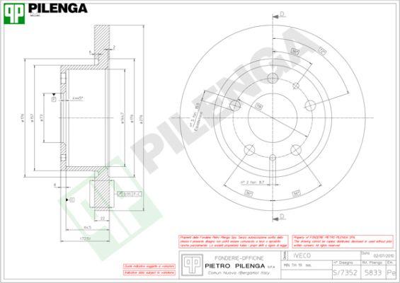 Pilenga 5833 - Jarrulevy inparts.fi