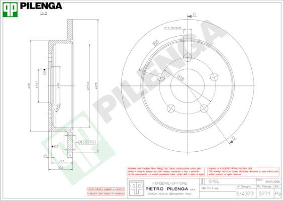 Pilenga 5771 - Jarrulevy inparts.fi