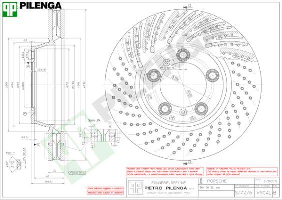 Pilenga V904L - Jarrulevy inparts.fi