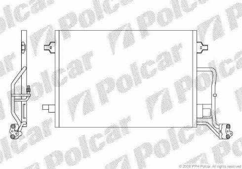 Polcar 9549K8C1 - Lauhdutin, ilmastointilaite inparts.fi