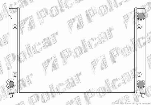 Polcar 954608A1 - Jäähdytin,moottorin jäähdytys inparts.fi