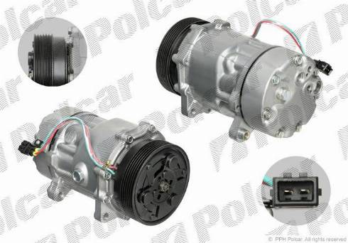 Polcar 9541KS-2 - Kompressori, ilmastointilaite inparts.fi