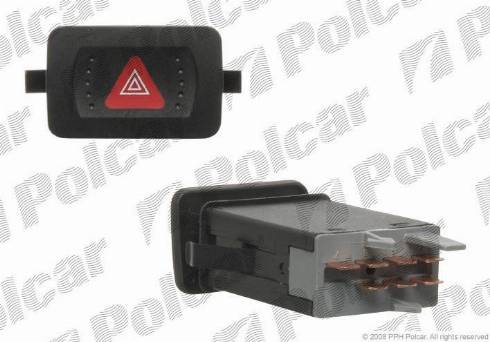 Polcar 9541P-30 - Varoitusvilkkukytkin inparts.fi