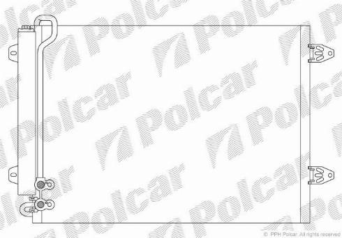 Polcar 9555K81X - Lauhdutin, ilmastointilaite inparts.fi