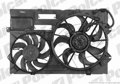 Polcar 956823W1 - Tuuletin, moottorin jäähdytys inparts.fi