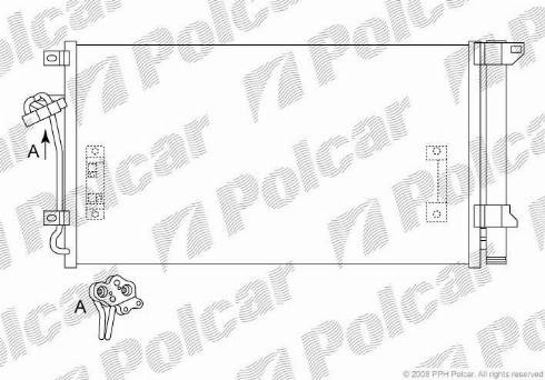 Polcar 9580K8C1 - Lauhdutin, ilmastointilaite inparts.fi