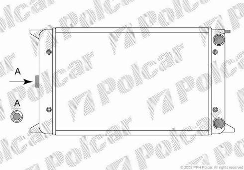 Polcar 953108-4 - Jäähdytin,moottorin jäähdytys inparts.fi