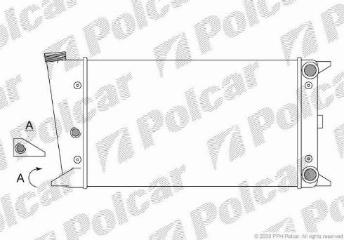 Polcar 953108-6 - Jäähdytin,moottorin jäähdytys inparts.fi