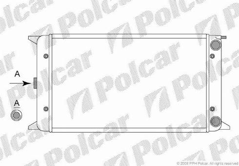 Polcar 953108-7 - Jäähdytin,moottorin jäähdytys inparts.fi