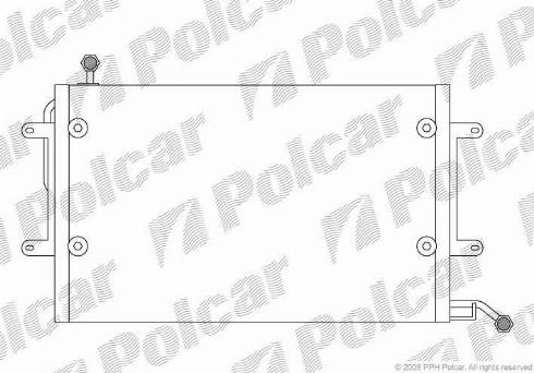 Polcar 9538K8C1 - Lauhdutin, ilmastointilaite inparts.fi