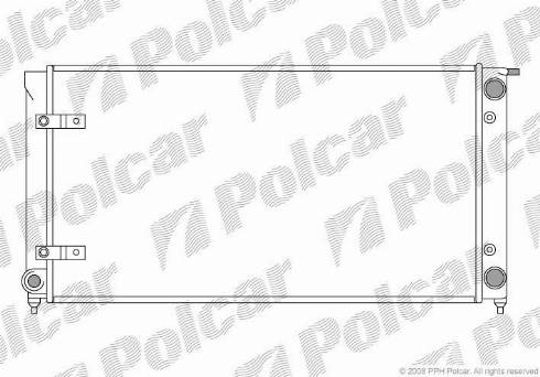 Polcar 953208-3 - Jäähdytin,moottorin jäähdytys inparts.fi