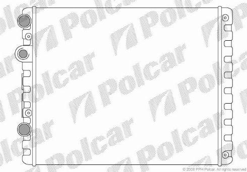 Polcar 9524081X - Jäähdytin,moottorin jäähdytys inparts.fi