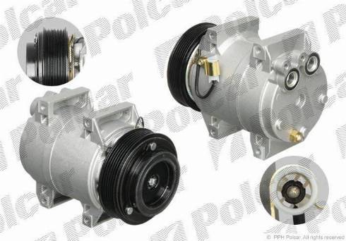 Polcar 9080KS-2 - Kompressori, ilmastointilaite inparts.fi