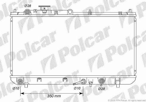 Polcar 4509084K - Jäähdytin,moottorin jäähdytys inparts.fi