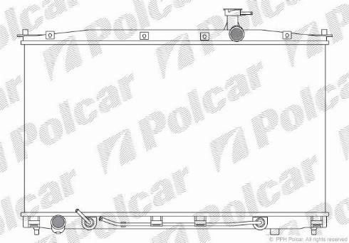 Polcar 4051081X - Jäähdytin,moottorin jäähdytys inparts.fi